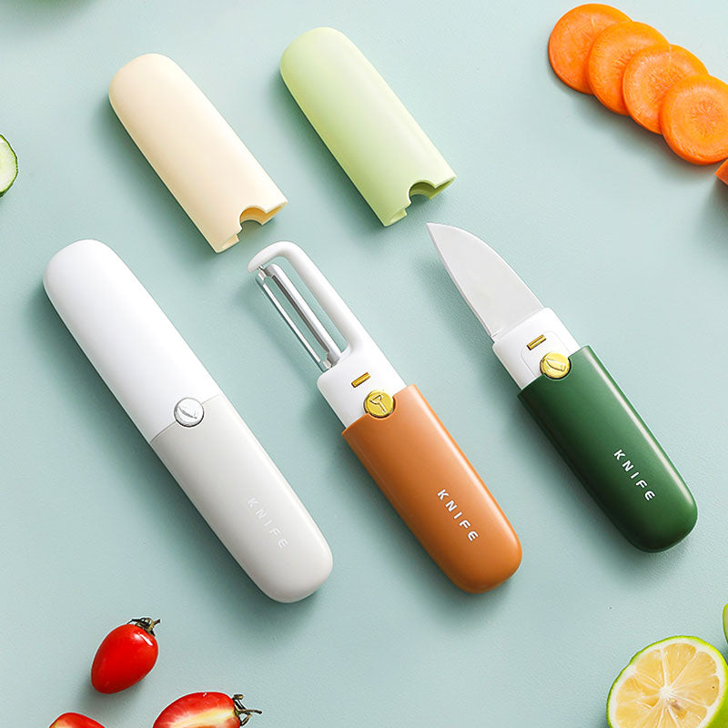 ๐ฅ๐ฅ๐ฅLimited Time Offer $10๐ฅ๐ฅ๐ฅ - Portable Compact 2-in-1 Fruit Knife and Peeler