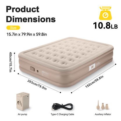 TANSTRIDER Raised Inflatable Bed