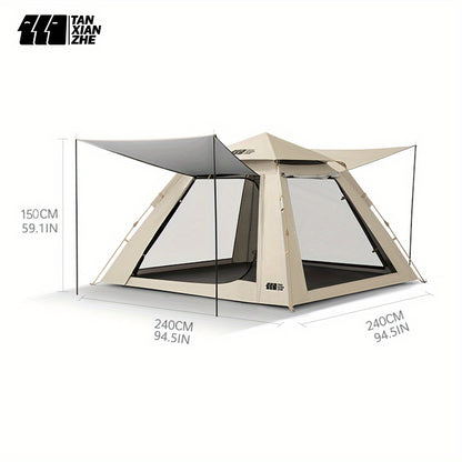 TANSTRIDER Outdoor Large Camping Automatic Tent Waterproof Pop
