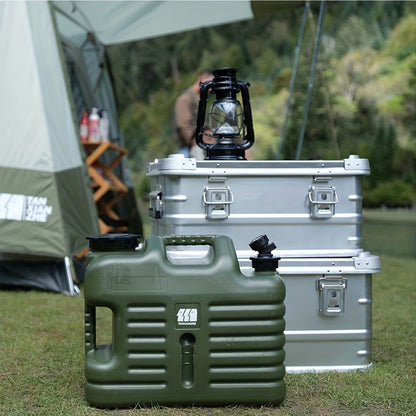 TANSTRIDER Camping Water Container with Spigot Outdoor Water Storage Carrier Jug for Hiking Backpack & Survival Kit Portable Water Bucket