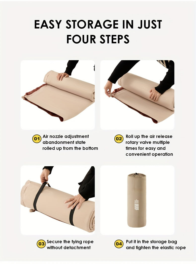 Morphe Self-Inflating Camping Pad - Connectable Foam Sleeping Mat