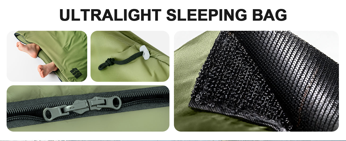 Cirro Ultralight Envelope Camping Sleeping Bag