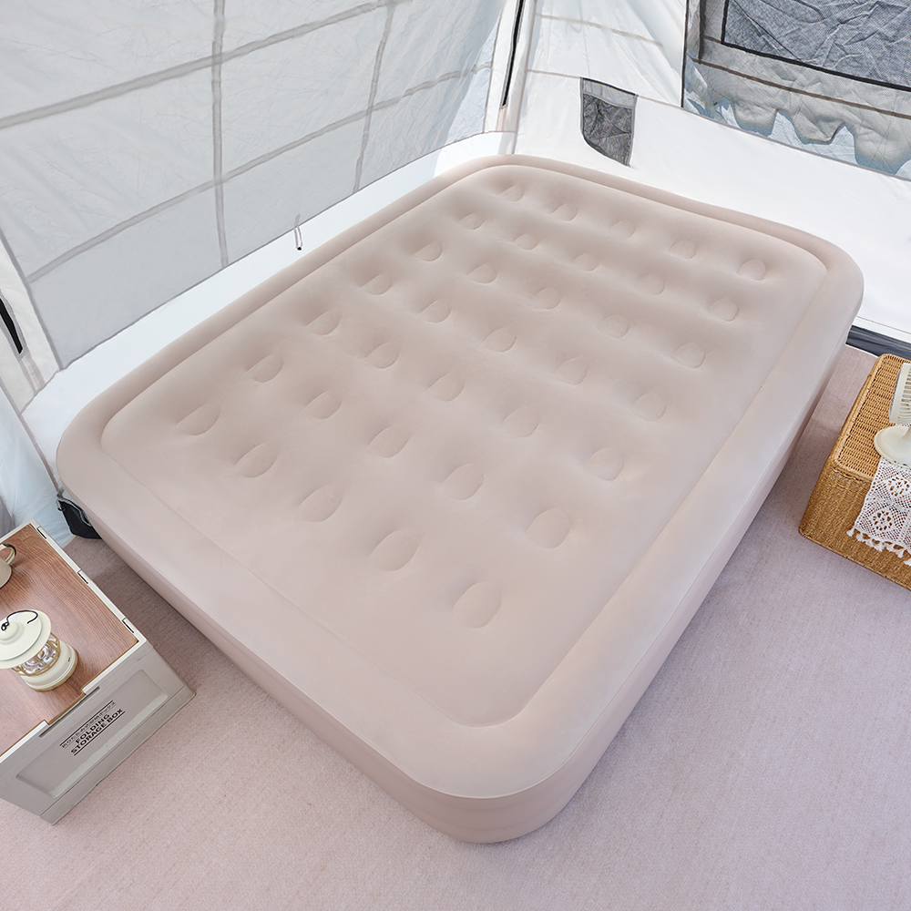 Cirro 16" Elevated Automatic Air Mattress - 3-Layer Double-High Blow Up Bed