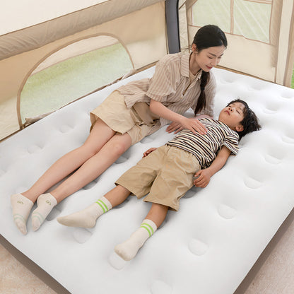 Cirro Premium Rechargeable Air Mattress - Single-Layer Blow Up Bed