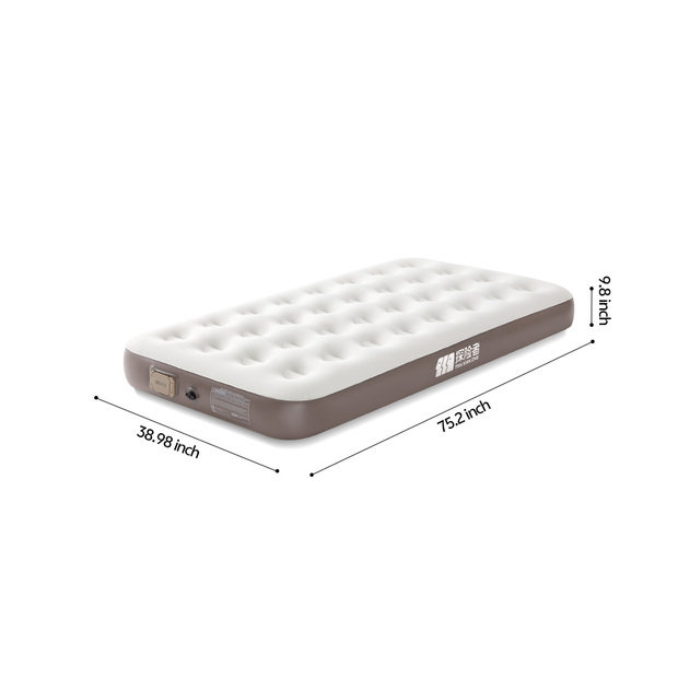 Cirro Premium Rechargeable Air Mattress - Single-Layer Blow Up Bed