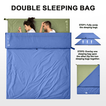 Cirro Ultralight Envelope Camping Sleeping Bag