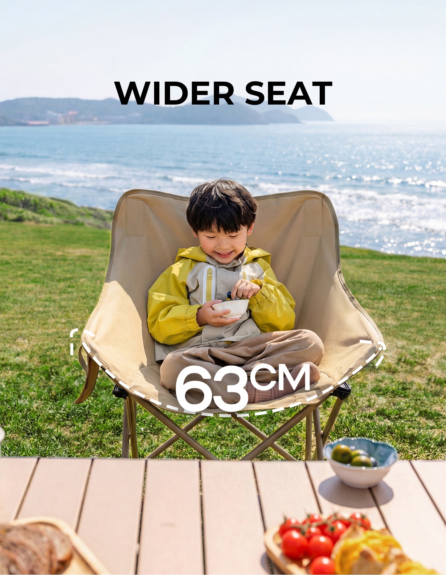 Perch Portable Folding Moon Chair