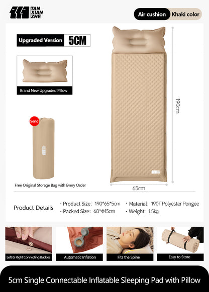Portable Outdoor Camping Inflatable Mattress